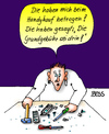 Cartoon: Grundgebühr ist drin (small) by besscartoon tagged mann,handy,technik,grundgebür,betrug,dummheit,telefon,telefonieren,bess,besscartoon