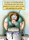 Cartoon: Intelligenzbolzen (small) by besscartoon tagged kochen,kochboch,frau,topf,buch,kochtopf,essen,bess,besscartoon