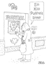 Cartoon: Puffreis (small) by besscartoon tagged bordell,puff,frau,mann,einkaufen,puffreis,bess,besscartoon