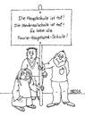 Cartoon: Reale-Hauptwerk-Schule (small) by besscartoon tagged pädagogik,schule,lehrer,schüler,schulreform,reform,hauptschule,realschule,werkrealschule,bess,besscartoon