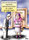 Cartoon: rent a teacher (small) by besscartoon tagged schule,pädagogik,lehrer,pauker,grundschule,rent,teacher,identifikation,männlich,rektorat,bess,besscartoon