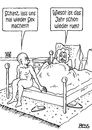 Cartoon: wie die Zeit vergeht (small) by besscartoon tagged mann,frau,paar,beziehung,ehe,sex,bett,verkehr,alter,bess,besscartoon