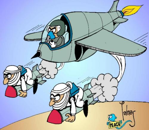 Cartoon: aspirantes al Martilio (medium) by Palmas tagged guerras