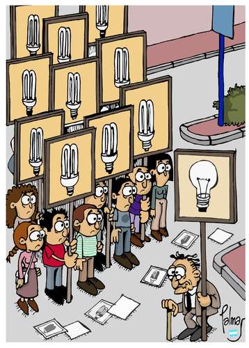 Cartoon: Energia (medium) by Palmas tagged enegia