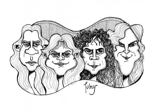 Cartoon: Metallica (medium) by Palmas tagged mucica