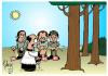 Cartoon: Arboles (small) by Palmas tagged ecologicos