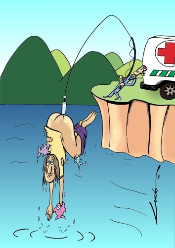 Cartoon: medico (medium) by lucholuna tagged medicine