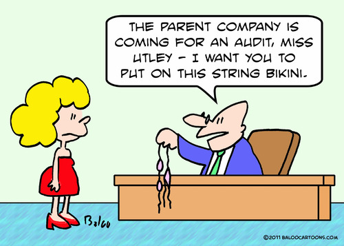 Cartoon: bikini thong secretary businessm (medium) by rmay tagged bikini,thong,secretary,businessm