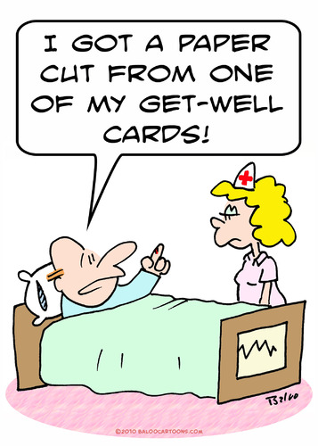 Cartoon: cut paper get well cards (medium) by rmay tagged cut,paper,get,well,cards