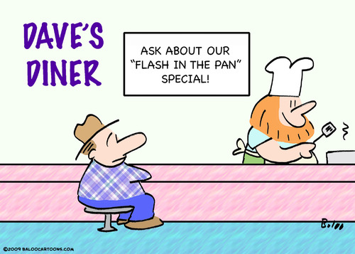 Cartoon: flash pan diner (medium) by rmay tagged flash,pan,diner