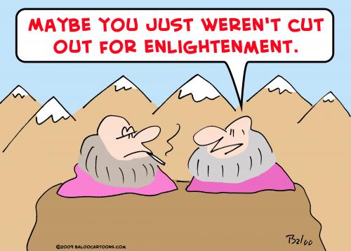 Cartoon: gurus cut out for enlightenment (medium) by rmay tagged gurus,cut,out,for,enlightenment