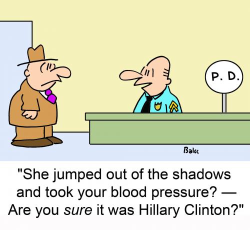 Cartoon: Hillary and health care (medium) by rmay tagged hillary,clinton