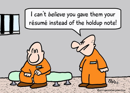 Cartoon: hole up note resume prisoners (medium) by rmay tagged hole,up,note,resume,prisoners