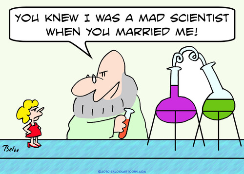 Cartoon: knew I was mad scientist (medium) by rmay tagged knew,was,mad,scientist