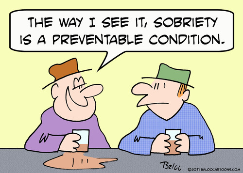 Cartoon: sobriety preventable condition (medium) by rmay tagged sobriety,preventable,condition