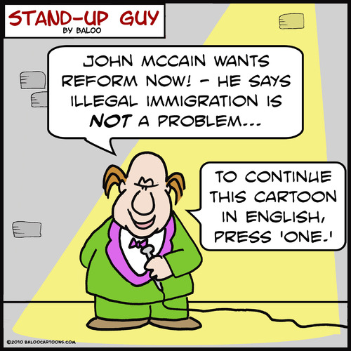 Cartoon: SUG english press one mccain (medium) by rmay tagged sug,english,press,one,mccain