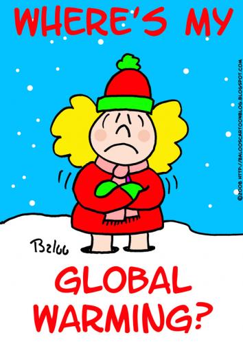 Cartoon: Wheres my global warming (medium) by rmay tagged wheres,my,global,warming