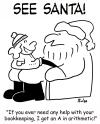 Cartoon: A in arithmetic (small) by rmay tagged in,arithmetic,santa,claus