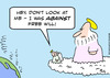 Cartoon: against free will god angel (small) by rmay tagged against,free,will,god,angel