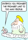 Cartoon: angle god earth promised land (small) by rmay tagged angle,god,earth,promised,land