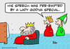 Cartoon: by lady godiva special king quee (small) by rmay tagged by,lady,godiva,special,king,quee