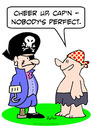 Cartoon: captain nobodys perfect pirate (small) by rmay tagged captain,nobodys,perfect,pirate
