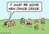 Cartoon: caveman new dance craze upright (small) by rmay tagged caveman,new,dance,craze,upright
