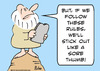 Cartoon: commandments moses sore thumb (small) by rmay tagged commandments moses sore thumb