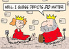 Cartoon: deficits matter king queen (small) by rmay tagged deficits,matter,king,queen