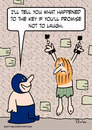 Cartoon: dungeon laugh key prisoner (small) by rmay tagged dungeon laugh key prisoner
