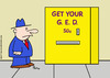 Cartoon: get your GED vending machine (small) by rmay tagged get,your,ged,vending,machine