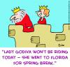 Cartoon: godiva lady florida spring break (small) by rmay tagged godiva,lady,florida,spring,break