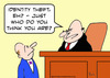 Cartoon: identity theft judge (small) by rmay tagged identity,theft,judge