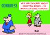 Cartoon: INSIST DIRECT DEPOSIT CONGRESS (small) by rmay tagged insist,direct,deposit,congress