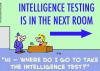 Cartoon: intelligence testing next room (small) by rmay tagged intelligence,testing,next,room