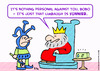 Cartoon: jester king limbaugh (small) by rmay tagged jester,king,limbaugh