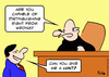 Cartoon: judge distinguish right wrong (small) by rmay tagged judge,distinguish,right,wrong