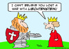 Cartoon: king liechentstein war (small) by rmay tagged king,liechentstein,war