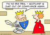 Cartoon: king scotland queen compliance (small) by rmay tagged king,scotland,queen,compliance