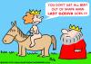 Cartoon: LADY GODIVA KING QUEEN (small) by rmay tagged lady godiva king queen