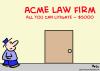 Cartoon: law firm all you can litigate (small) by rmay tagged law,firm,all,you,can,litigate