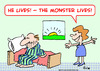 Cartoon: monster lives (small) by rmay tagged monster,lives