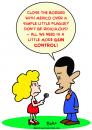 Cartoon: obama swine flu gun control (small) by rmay tagged obama swine flu gun control