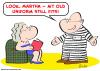 Cartoon: old uniform fits prison (small) by rmay tagged old,uniform,fits,prison