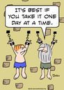 Cartoon: one day at a time prisoners (small) by rmay tagged one day at time prisoners
