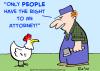 Cartoon: only people chicken farmer axe (small) by rmay tagged only,people,chicken,farmer,axe