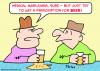 Cartoon: prescription for beer (small) by rmay tagged prescription,for,beer