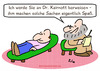 Cartoon: Psychiatrist german refer (small) by rmay tagged psychiatrist,german,refer