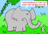 Cartoon: SEE THE BIG PICTURE ELEPHANT (small) by rmay tagged see,the,big,picture,elephant,rabbit