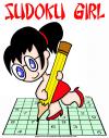 Cartoon: Sudoku girl (small) by rmay tagged sudoku,girl,games